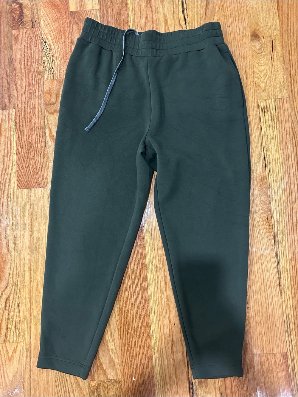 Varley double soft Olive Track Joggers with Drawstring Waist